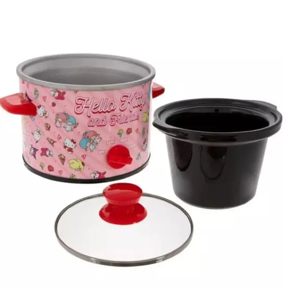 Hello Kitty and Friends Pink Hearts Slow Cooker